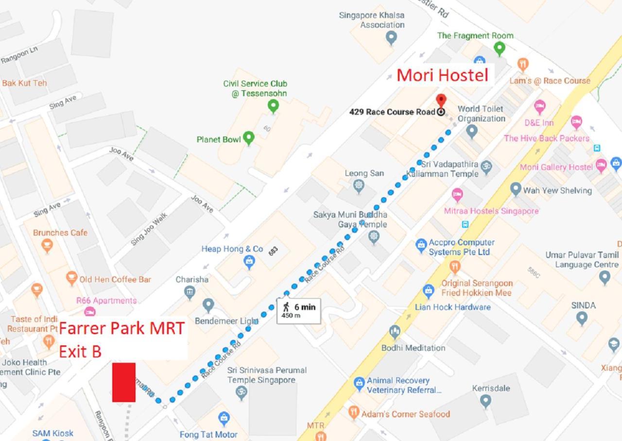 סינגפור Mori Hostel מראה חיצוני תמונה